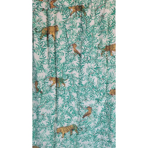 Maeve Anthropologie Catherine Safari Jungle Tiger Leopard Button Front 10P - Picture 12 of 12